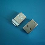 USB 公头 A型 贴片