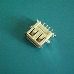 USB 母座 A型 90°贴片 短体