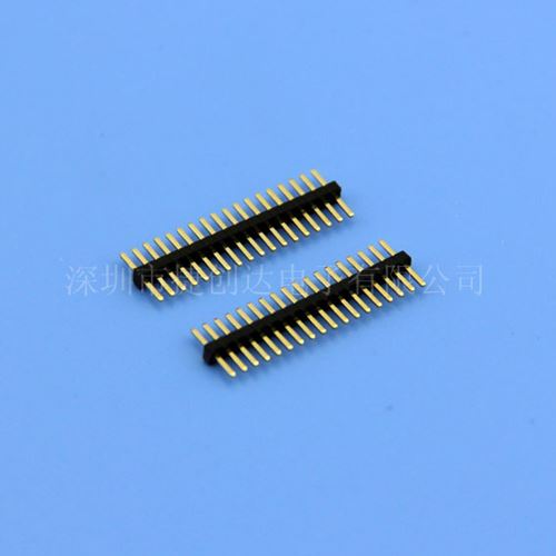 排针 1.27MM 单排 180度