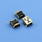 MINI USB 5P BF SMT 前插后贴