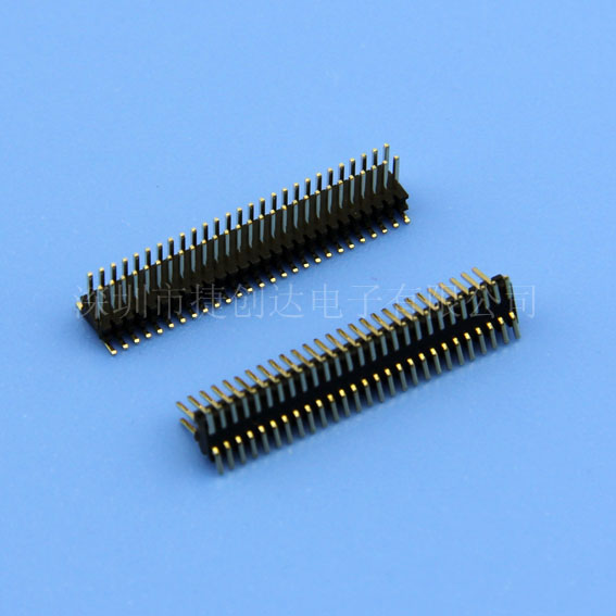 排针 0.8MM 双排 SMT