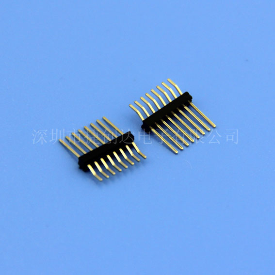 排针 1.27MM 单排 SMT 90度