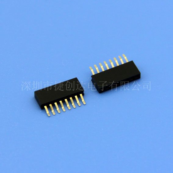 排母 1.27MM 单排 SMT 90度