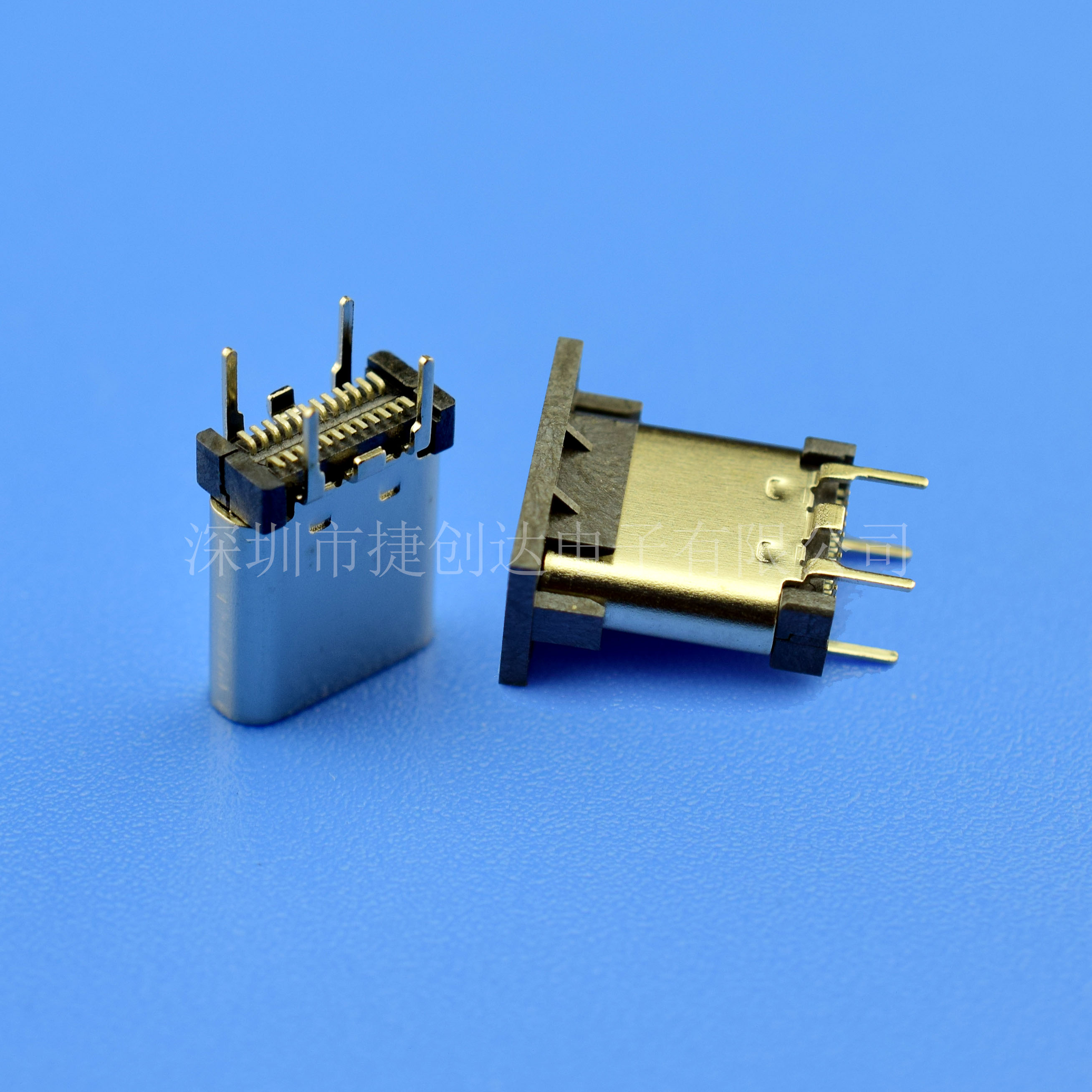 USB C TYPE 24P 180° 加高