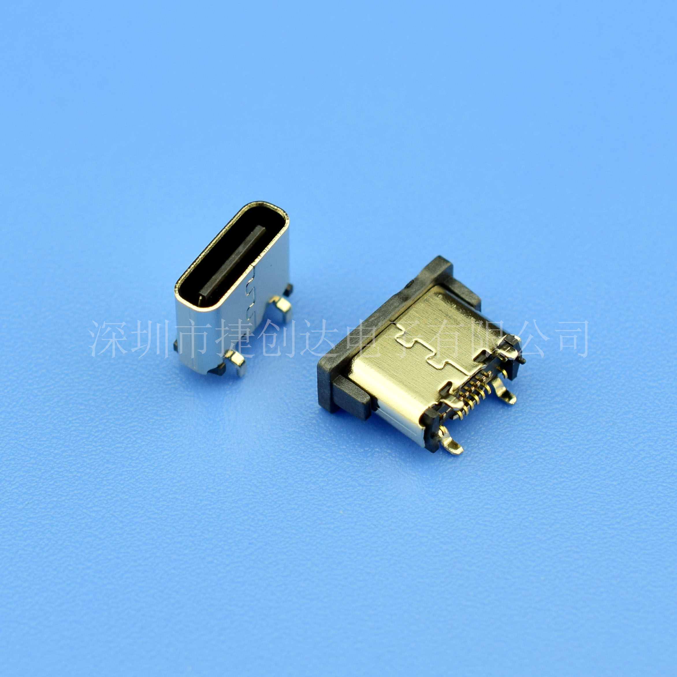 USB C TYPE 16P 180° SMT